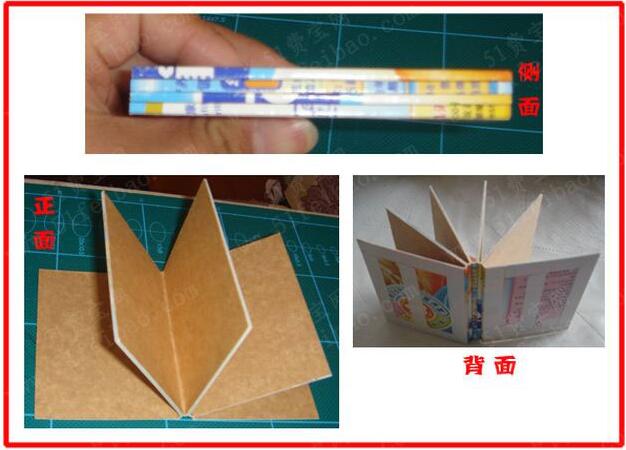 包装盒做成diy宝宝成长相册制作教程图片